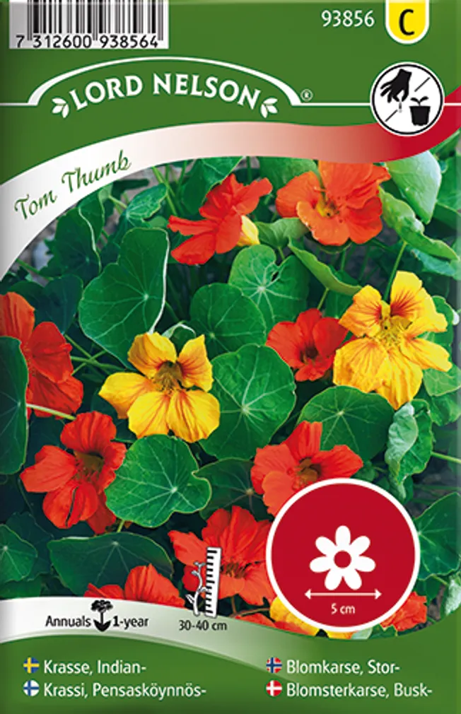 LILLESEEMNED PÕÕSASMUNGALILL "TOM THUMB" 9G/PK