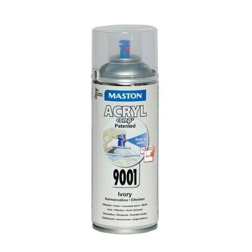 AEROSOOLVÄRV ACRYL CREAM 400ML