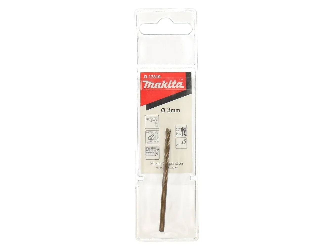METALLIPUUR HSS-CO 3X61MM