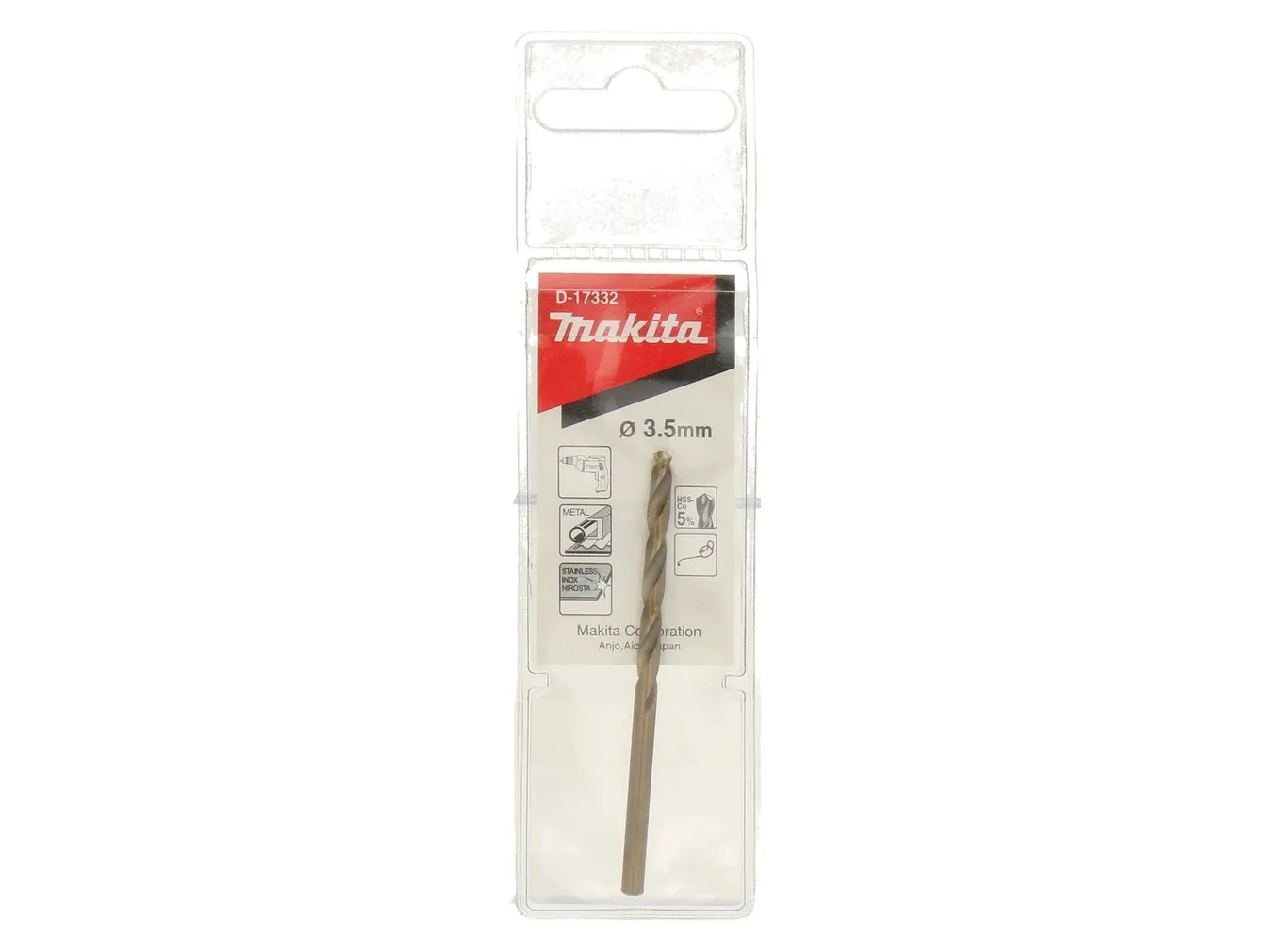 METALLIPUUR HSS-CO 3,5X70 MM