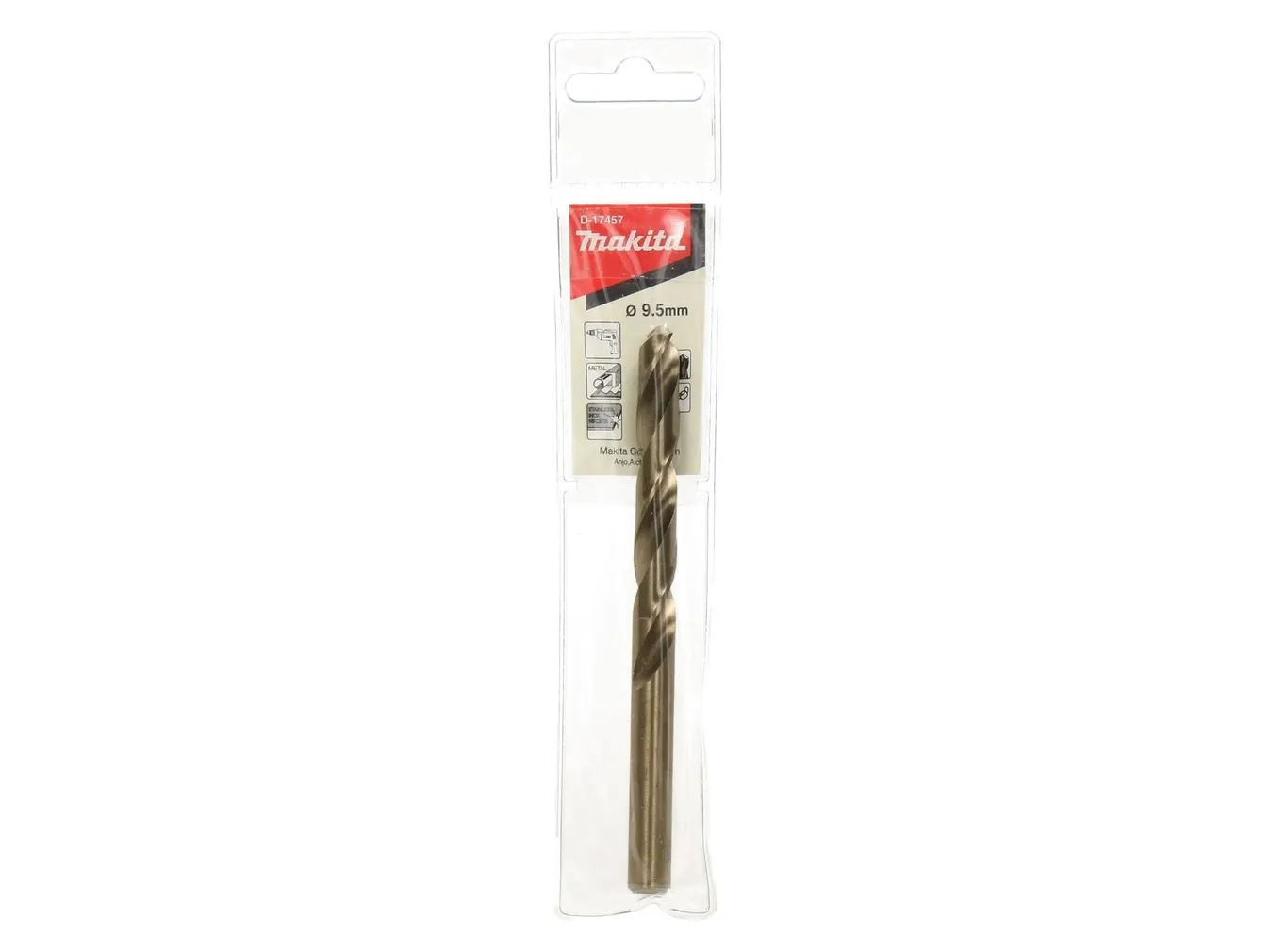 METALLIPUUR HSS-CO 9,5X125 MM