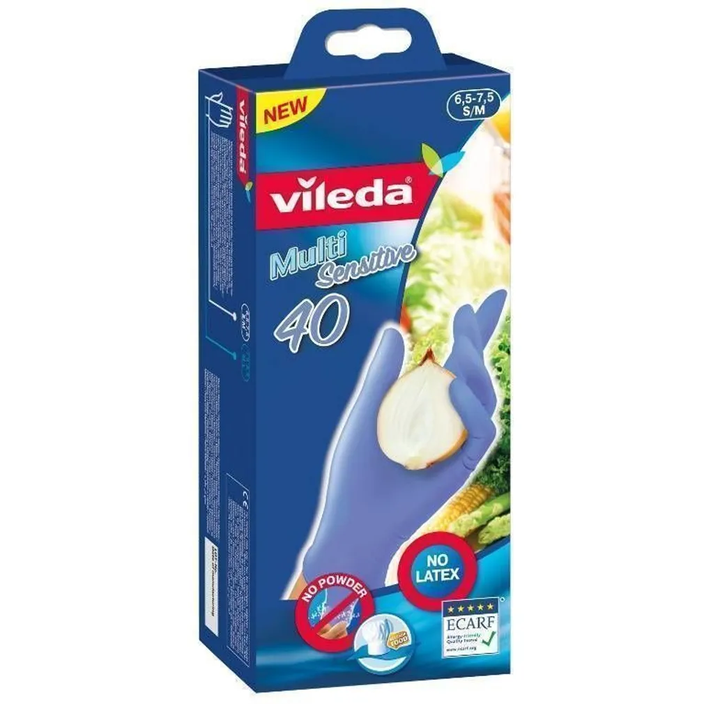 KINDAD VILEDA MULTISENSITIVE S/M 40TK
