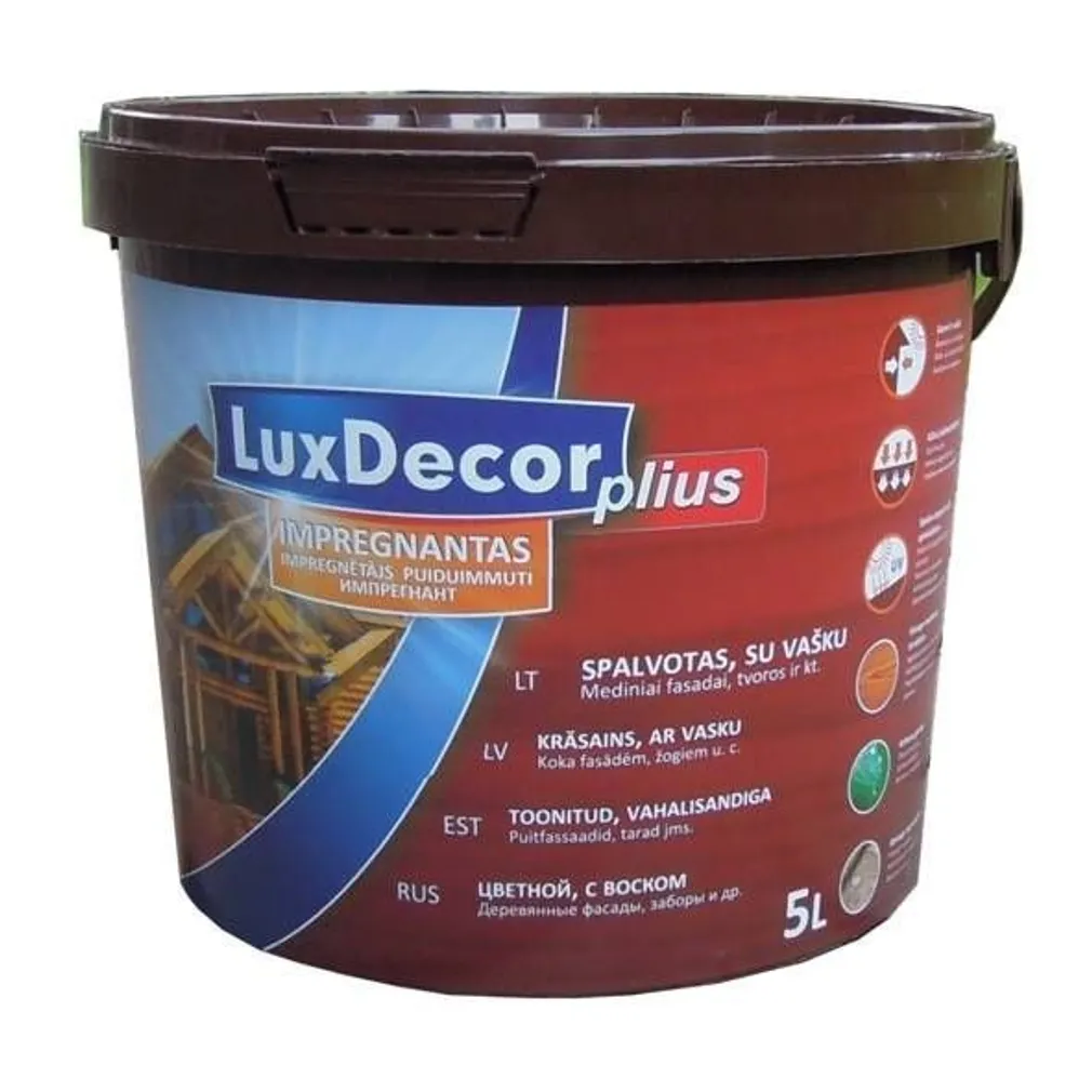 PUIDUKAITSEVAHEND LUXDECOR 5,0L MAHAGON