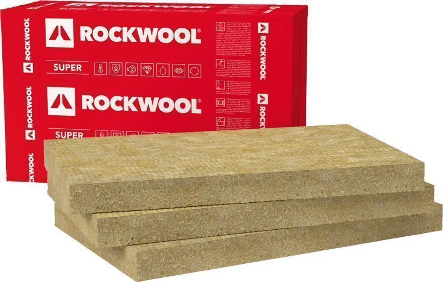 KIVIVILL ROCKWOOL SUPERROCK 1000X610X50MM 15TK/9,15M²