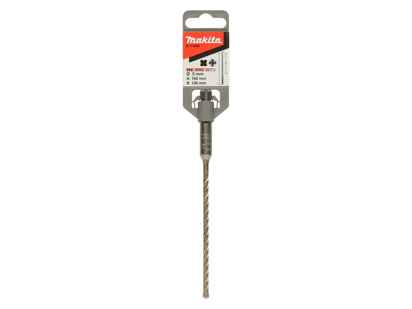 SDS+ PUUR MAKITA 5X100/160MM NEMESIS