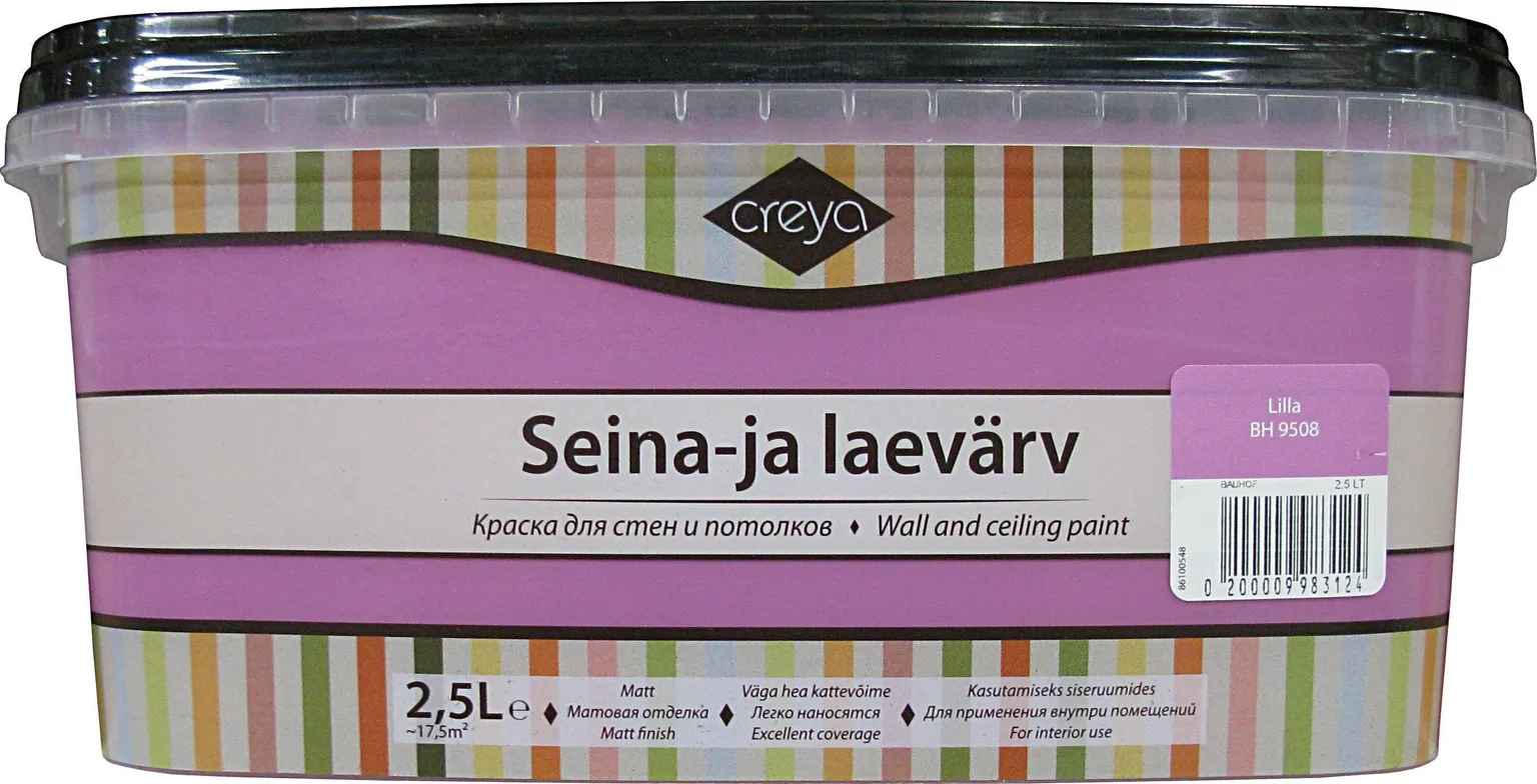 VÄRV LILLA MATT 2,5L BH 9508