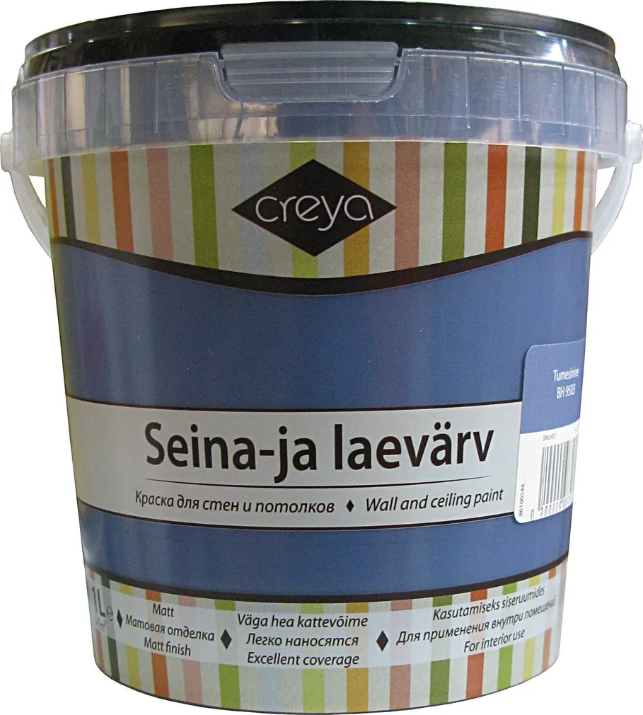 SEINA- JA LAEVÄRV CREYA 1L TUMESININE (BH 9503) MATT