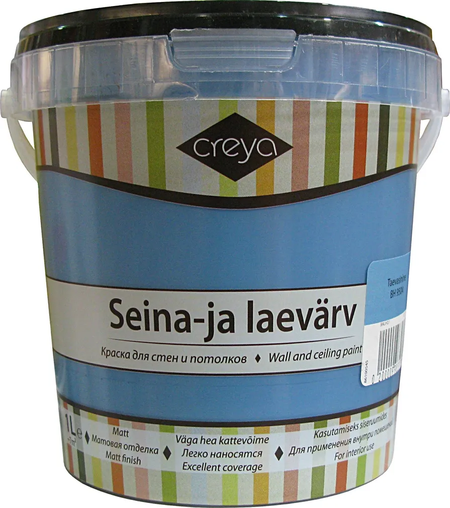SEINA- JA LAEVÄRV CREYA 1L TAEVASININE (BH 9504) MATT