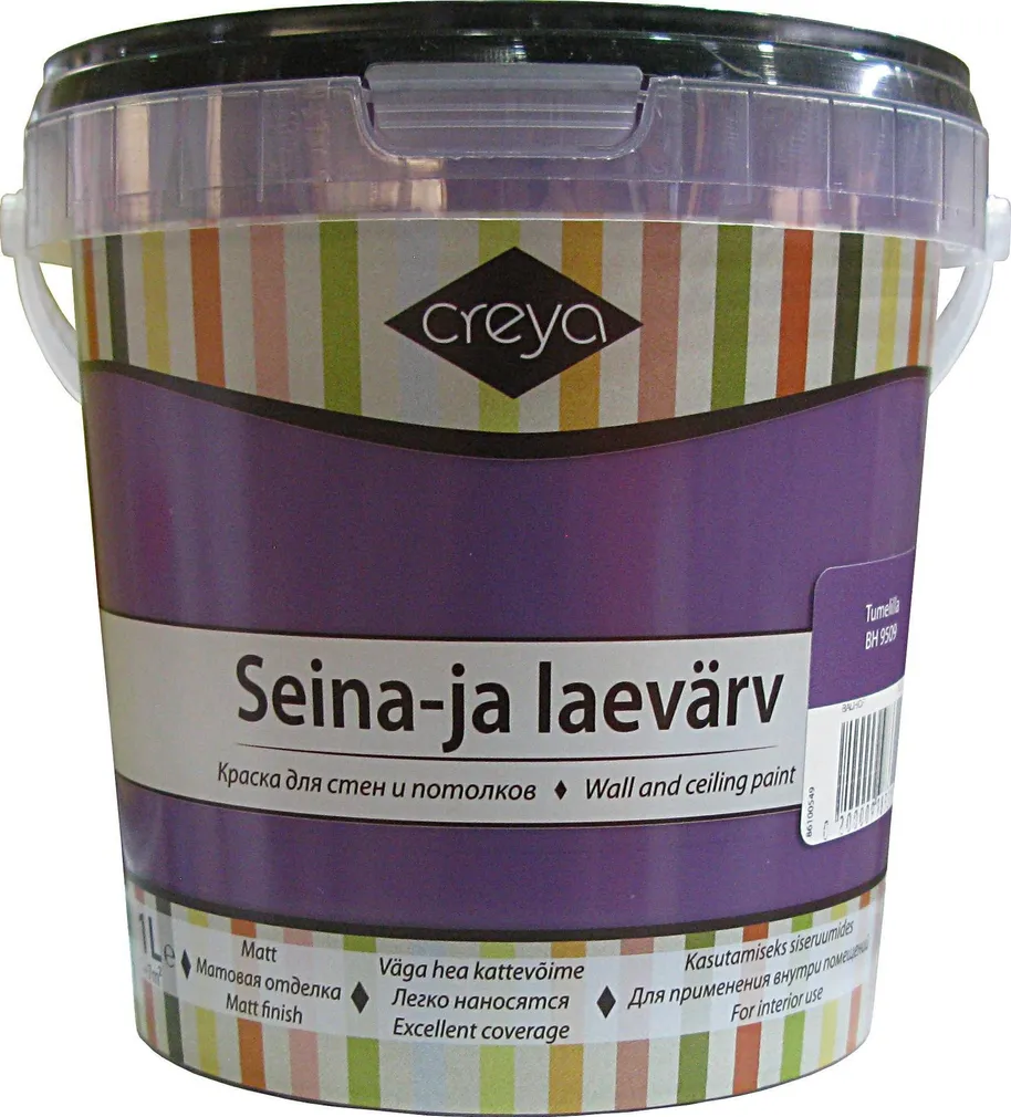 SEINA- JA LAEVÄRV CREYA 1L TUMELILLA (BH 9509) MATT