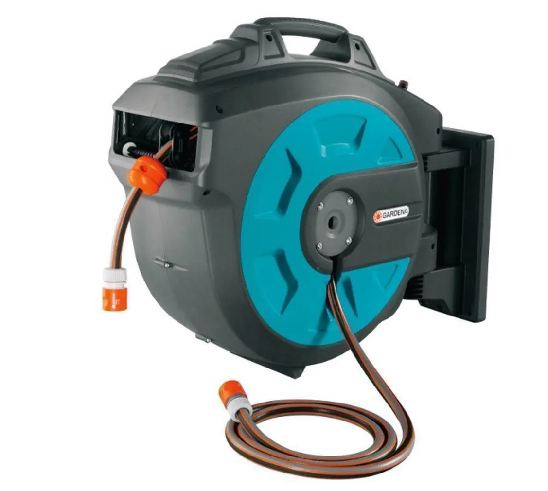VOOLIKUPOOL SEINALE 25M GARDENA COMFORT ROLL-UP AUTOMATIC
