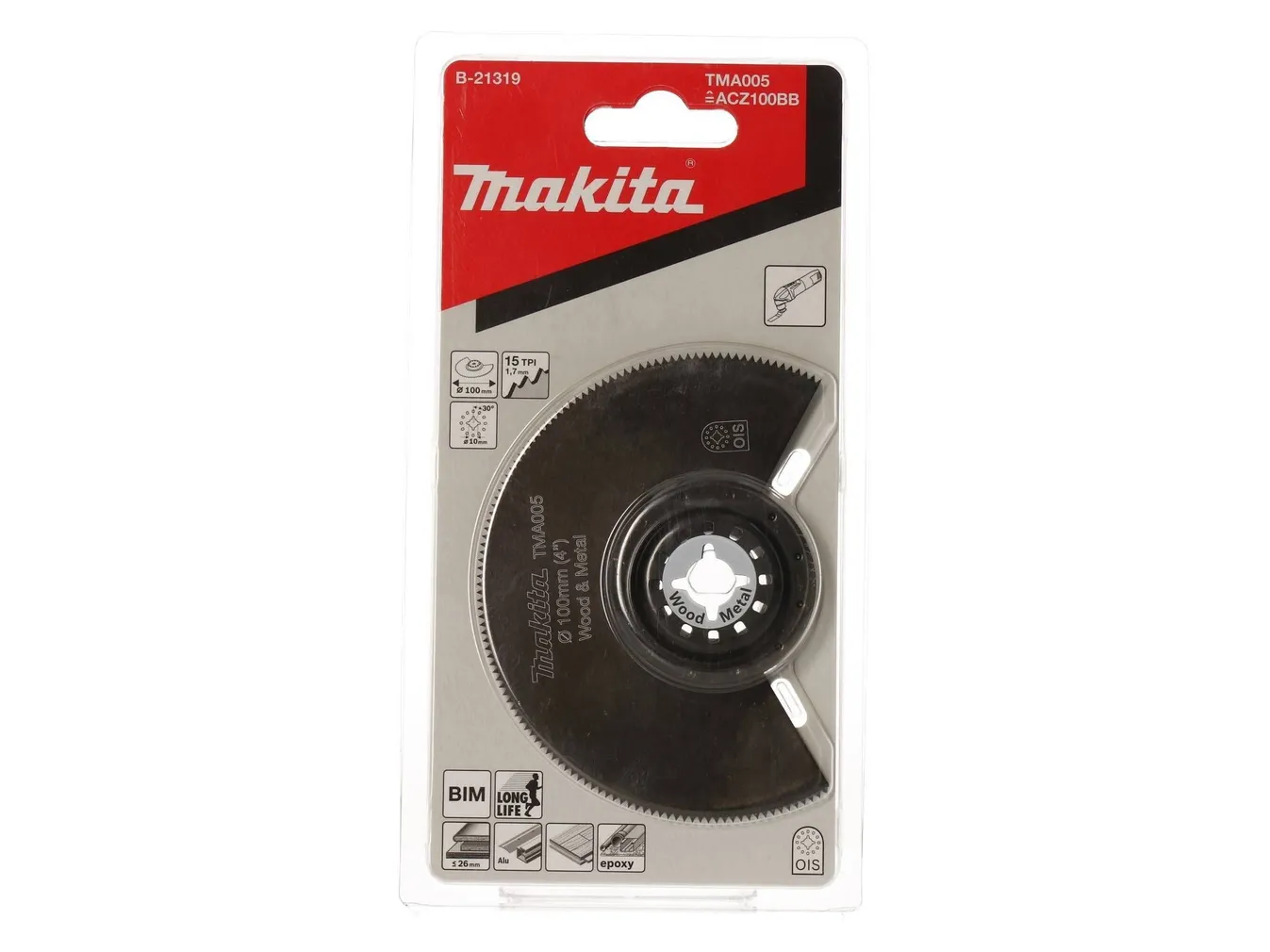 SAETERA MULTITOOL ÜMMARGUNE 100MM TMA005