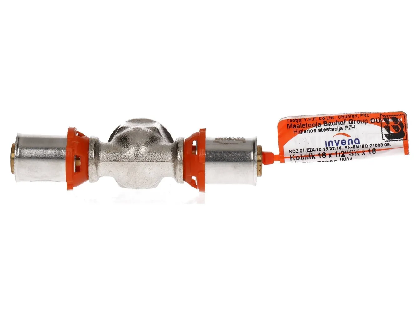 KOLMIK 16 X 1/2"SK X 16 ALUPEX PRESS INV