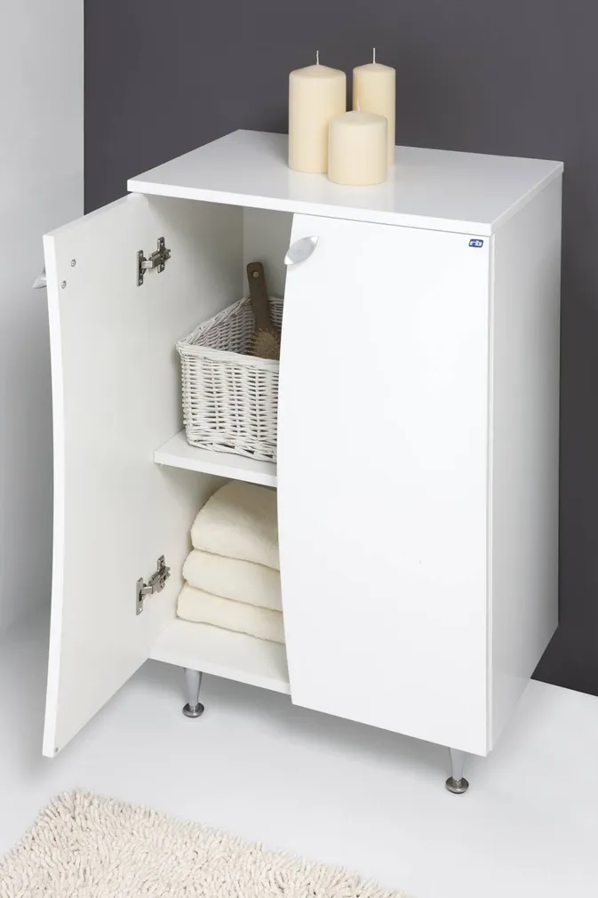 VANNITOAKAPP RB BATHROOM ELZA 50,4X33,7X71CM VALGE