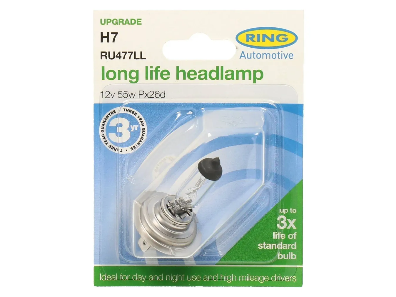 AUTOPIRN 12V 55W H7 PX26D (LONG LIFE) 1TK
