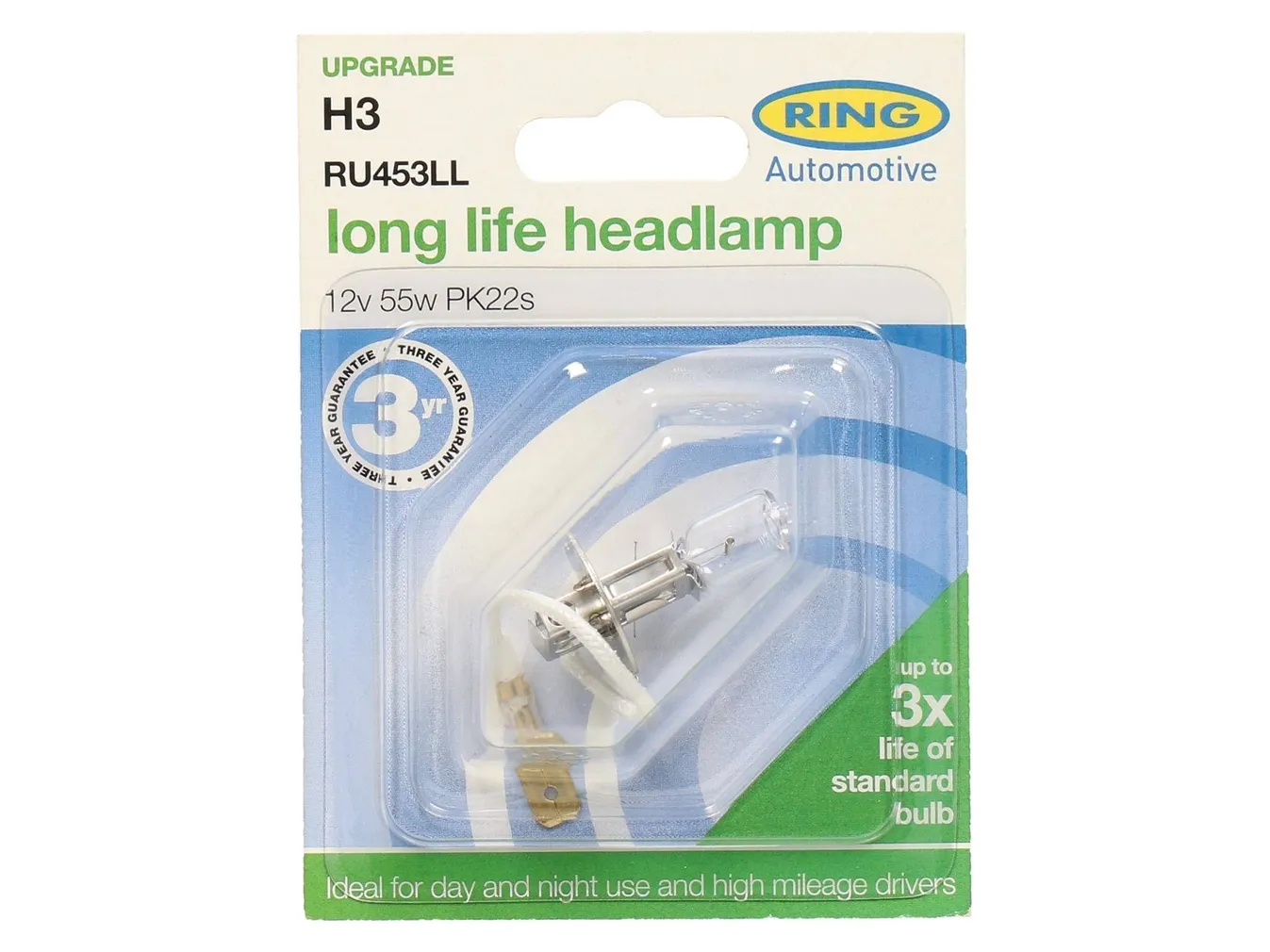 AUTOPIRN 12V 55W H3 PK22S (LONG LIFE) 1TK
