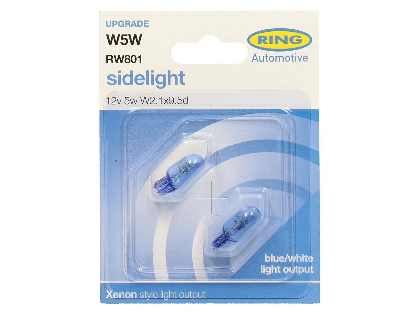 AUTOPIRN 12V 5W T10 "XENON LOOK" 2TK