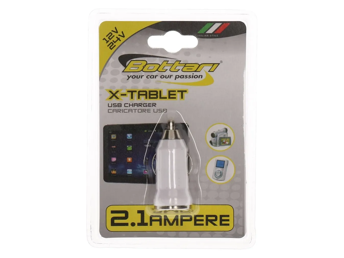 USB LAADIJA 2,1A 12/24V