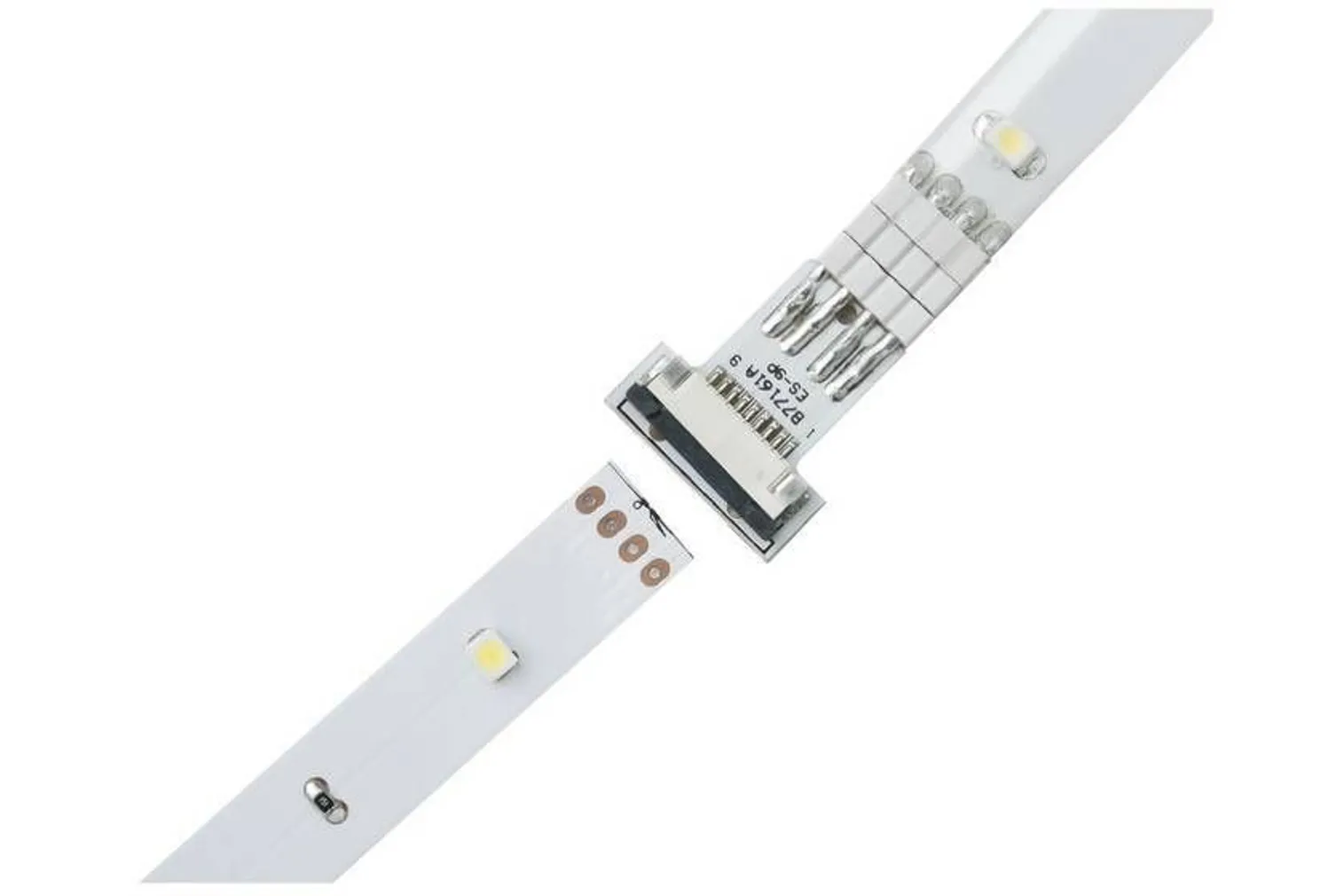 RIBAVALGUSTI JÄTK ECO CLIP TO YOURLED 2TK VALGE