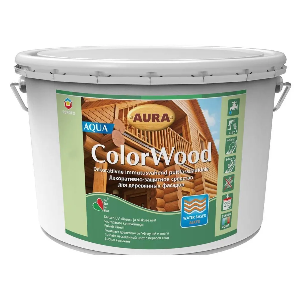 PUIDUKAITSEVAHEND AURA COLORWOOD AQUA 2,7L COFFEE