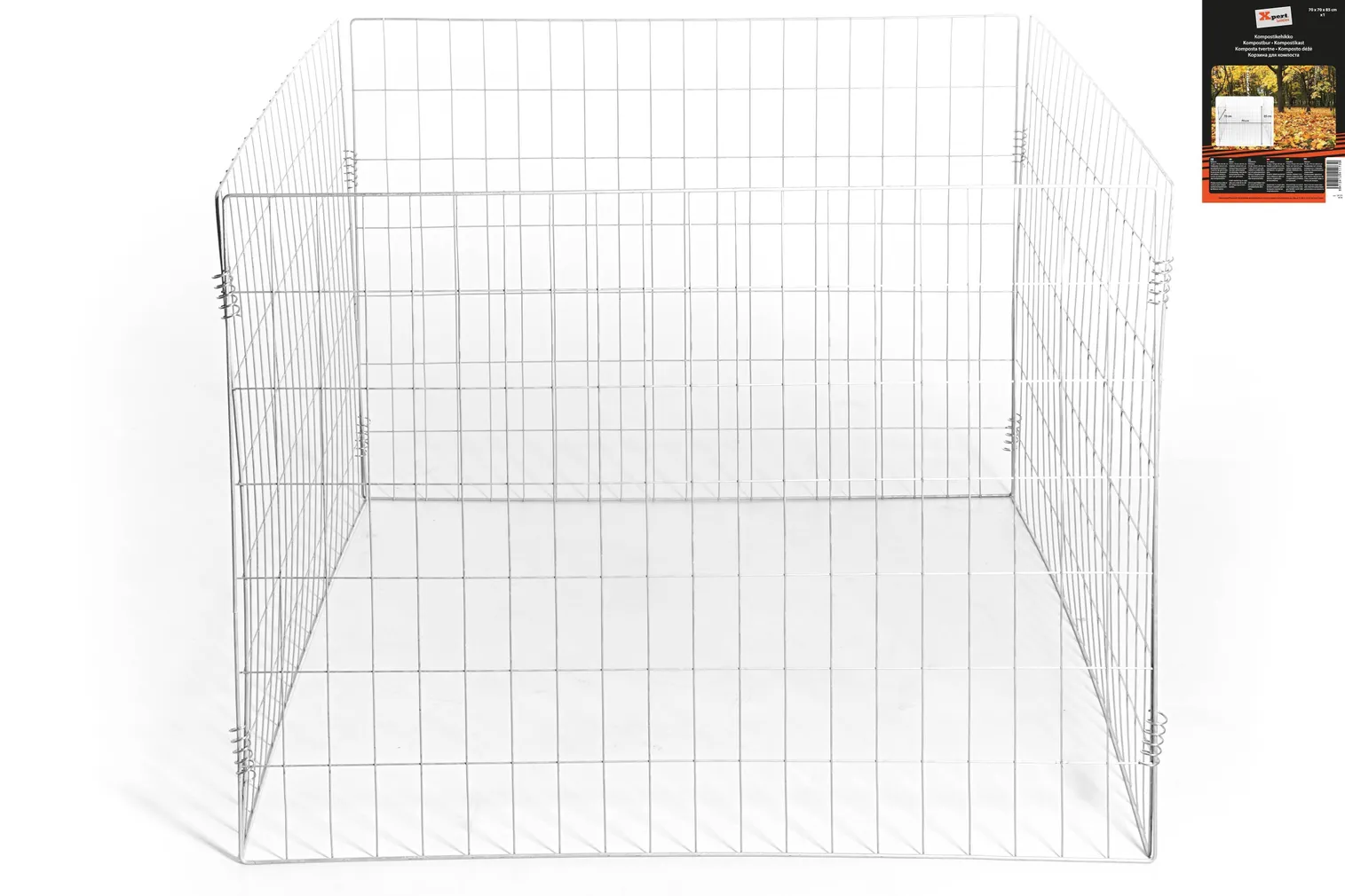 KOMPOSTER METALL 70X70X85CM