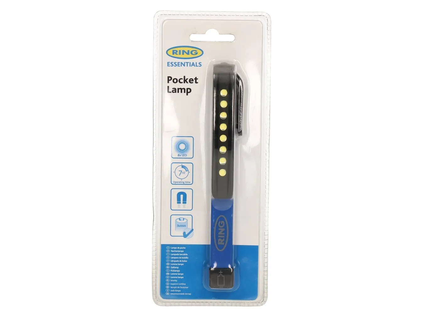TASKULAMP-TÖÖLAMP 8 LED