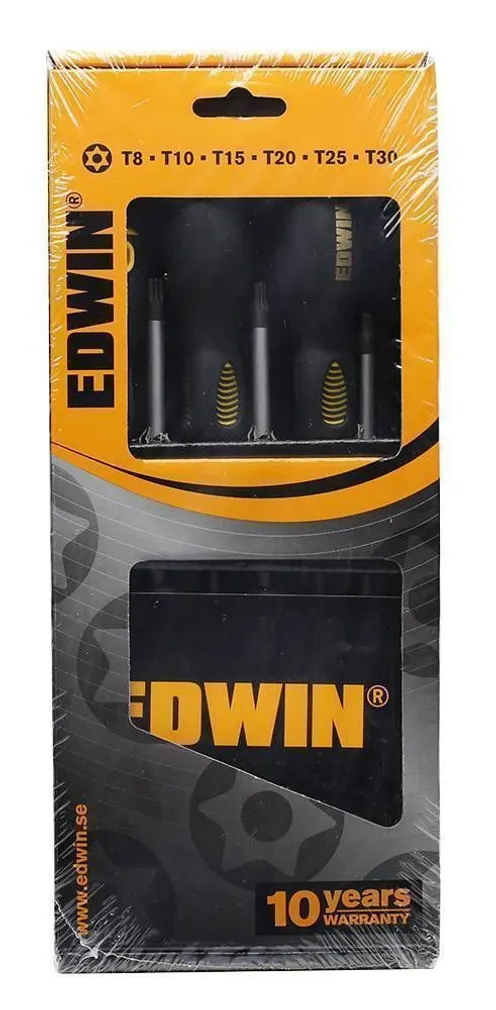 KRUVIKEERAJATE KOMPL. TORX 6 OSA T8-30