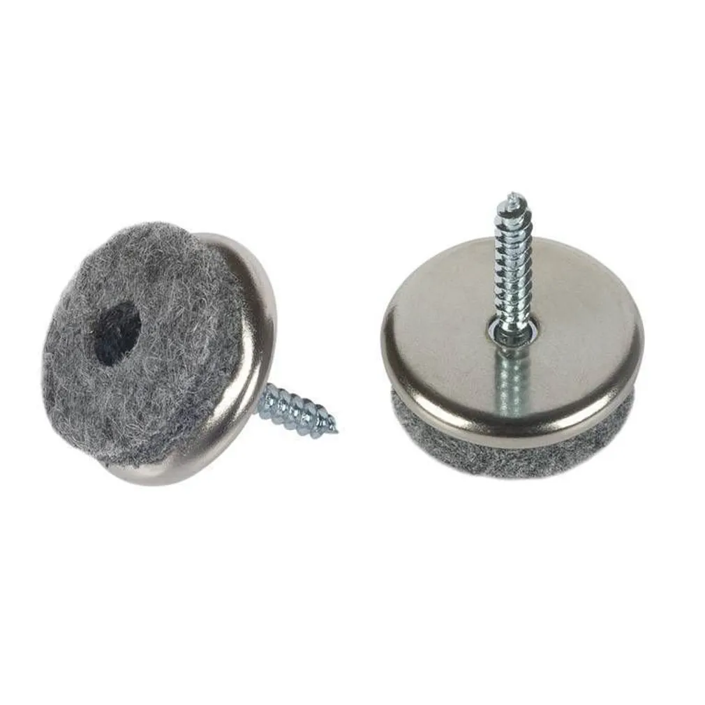 MÖÖBLIKAITSE KRUVIGA, VALGE, 4TK, 24MM