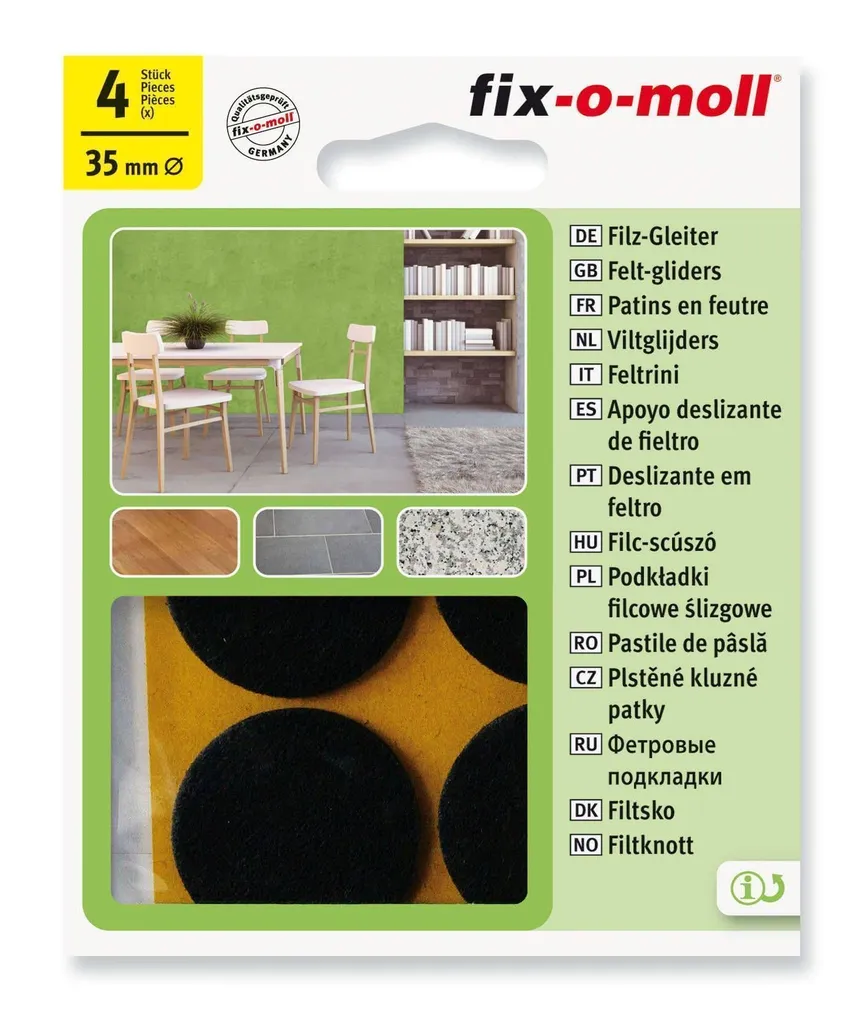 MÖÖBLIVILT ISELIIMUV MUST 4TK 35MMØ