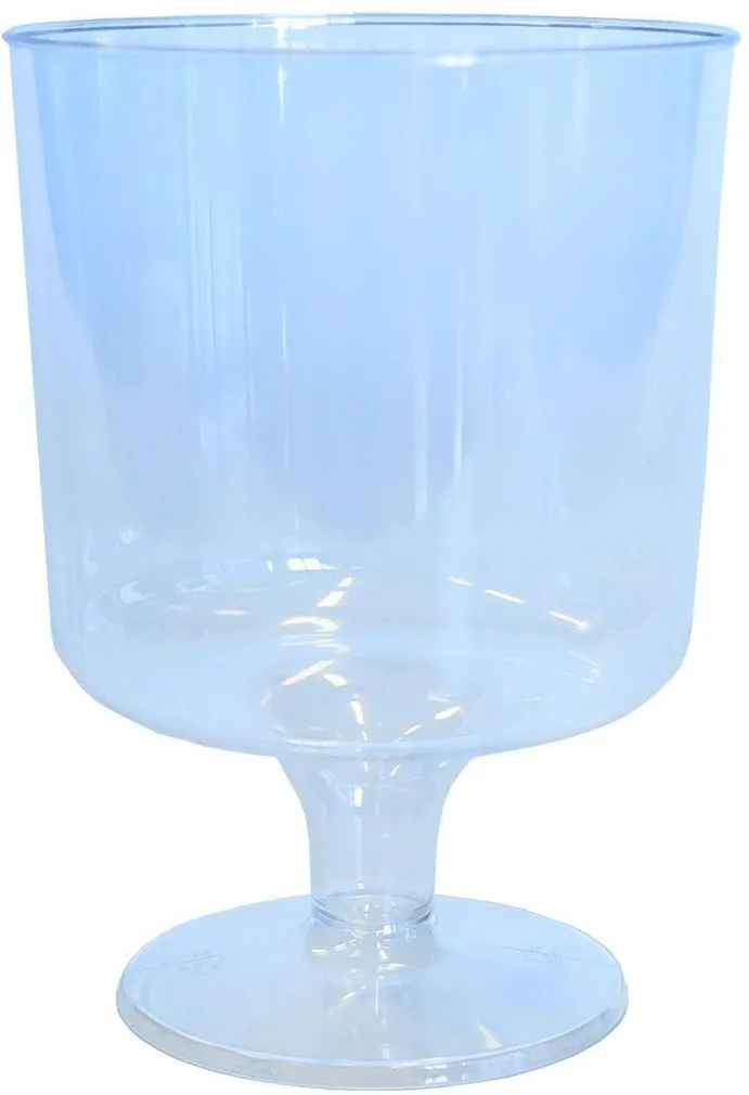 VEINIPOKAAL 10TK/PK 0,2L H.10 CM, LÄBIPAISTEV, PLA