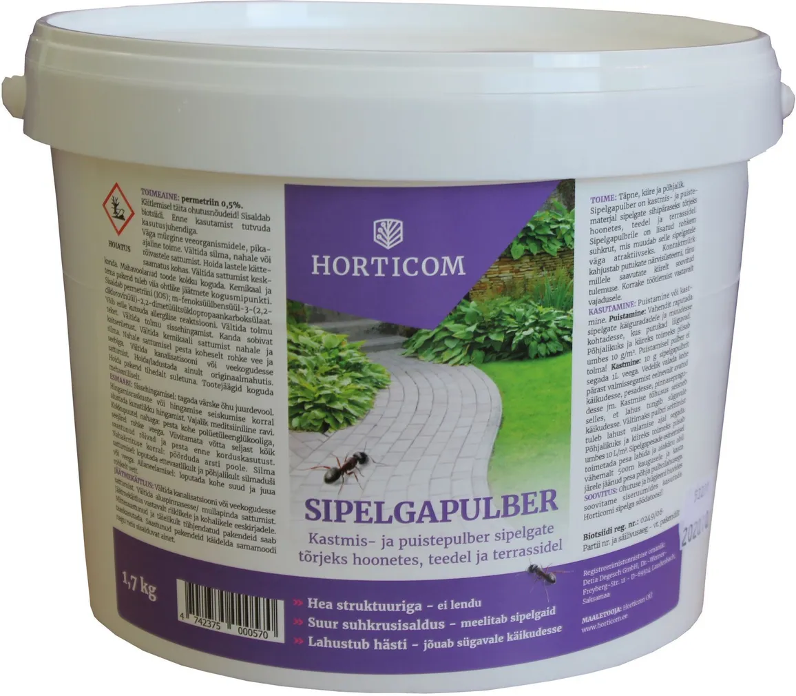 SIPELGAPULBER HORTICOM 1,7KG
