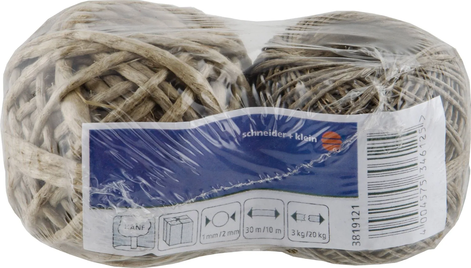 KANEPI NÖÖR KEERUTATUD 1MMX30M,2MMX30M NATUR