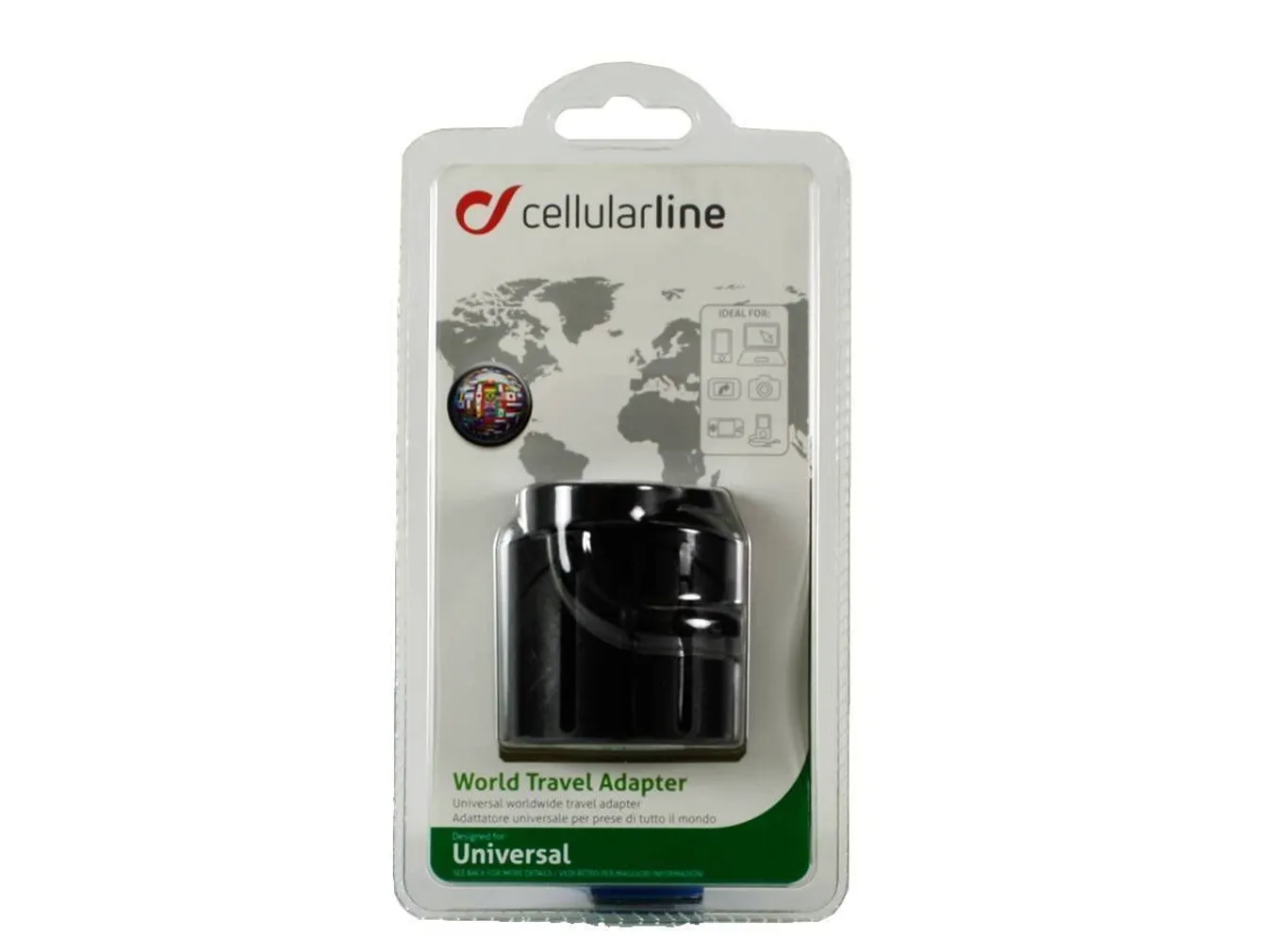 UNIVERSAALNE VOOLUADAPTER CL. EU AUS UK USA