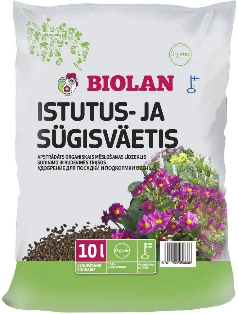 ISTUTUS-JA SÜGISVÄETIS 10L KILES