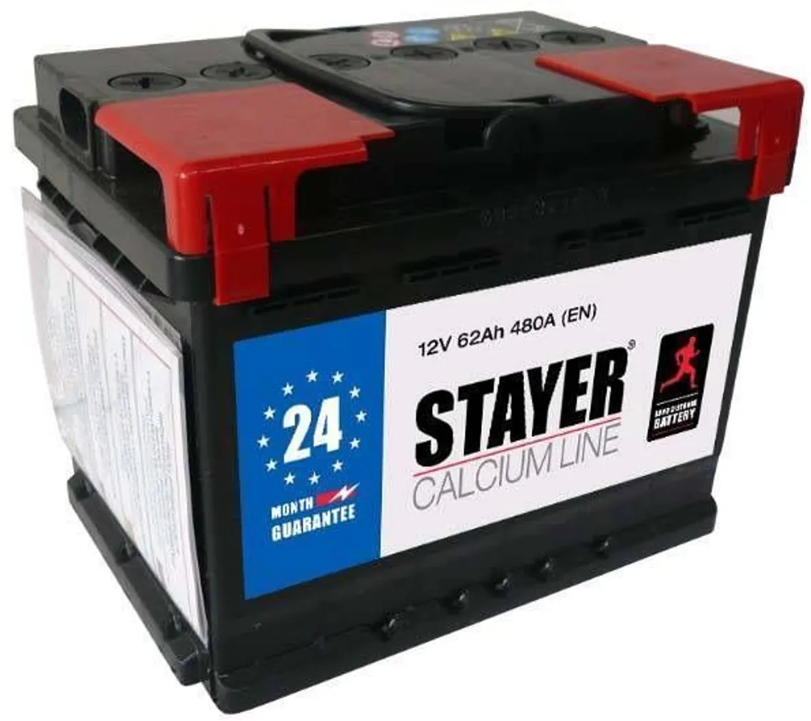 AUTOAKU STAYER 62 AH 480 A