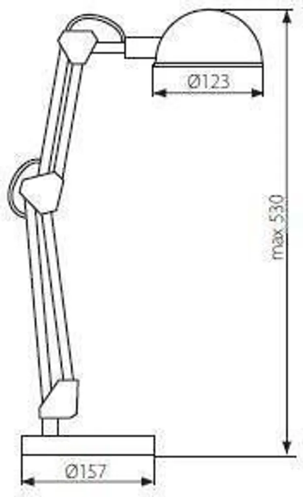 LAUALAMP KANLUX PIXA MUST 40W E14 KT-40-B