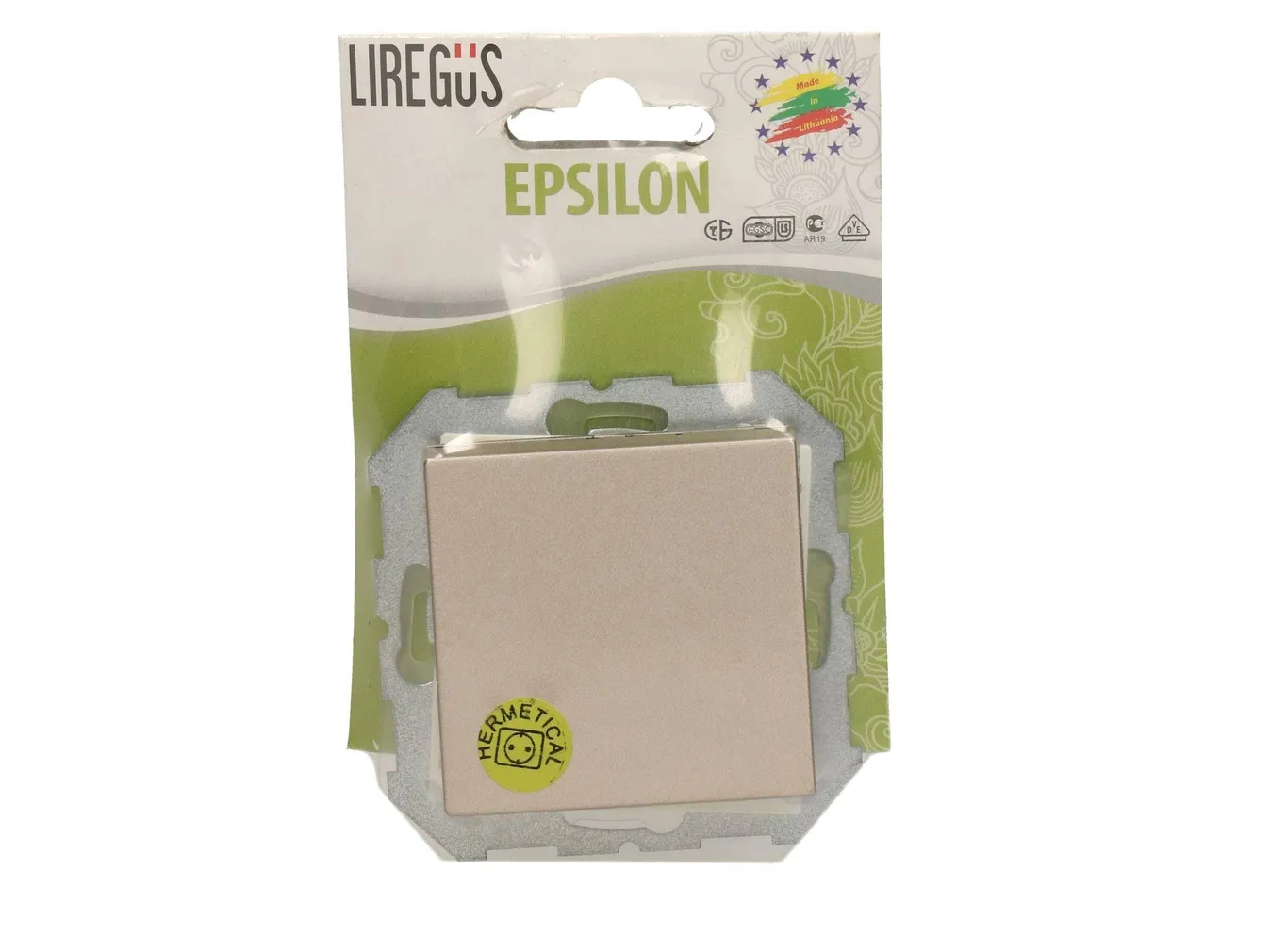 PISTIKUPESA MAANDUSEGA RAAMITA IP44 EPSILON ŠAMPANJA