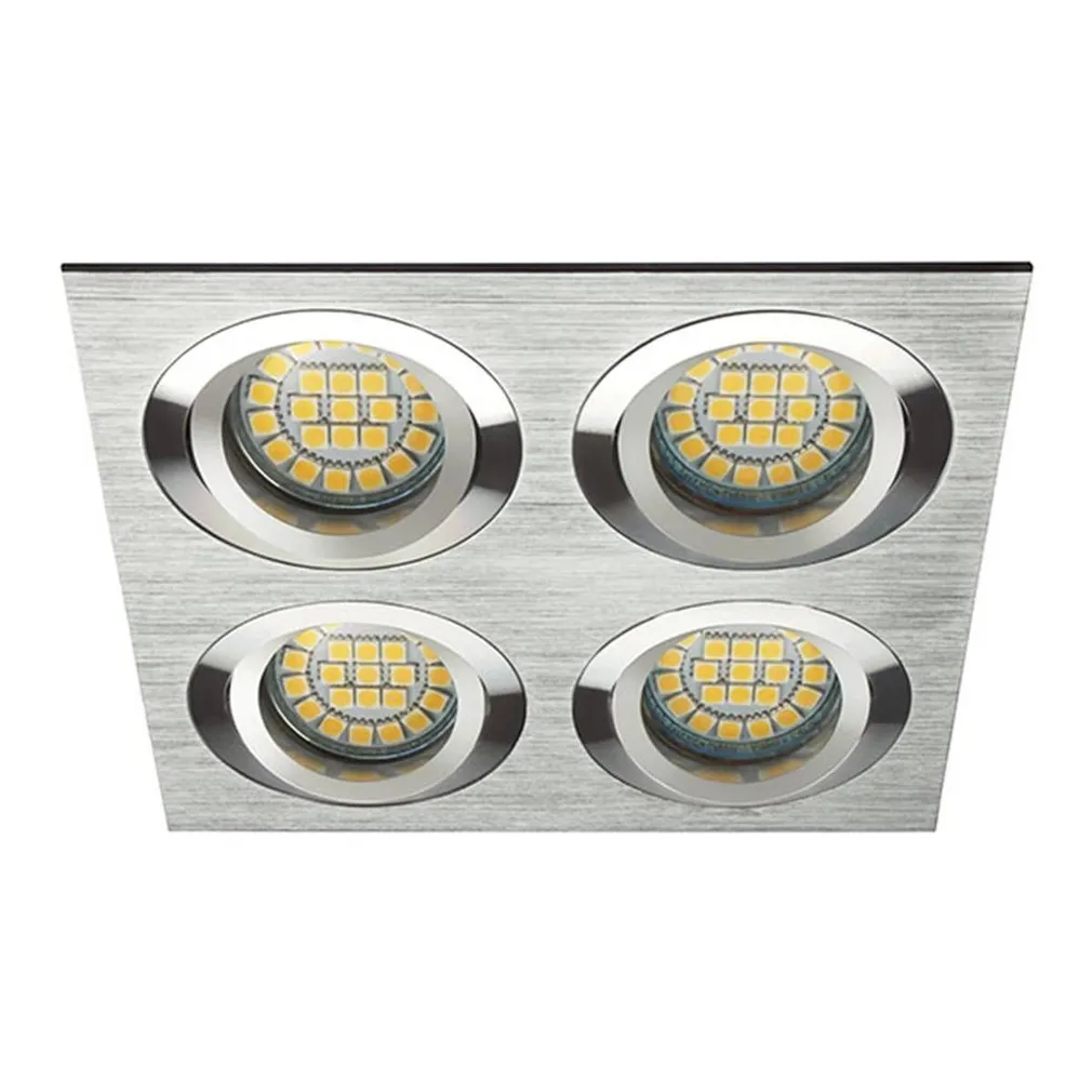 RIPPLAEVALGUSTI SEIDY CT-DTL450-AL 4X50W MR16 12V ALUMIINIUM