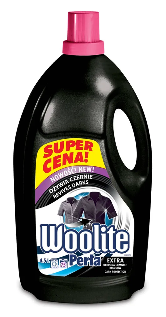 PESUVAHEND WOOLITE BLACK 4,5L