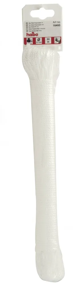 KÖIS VALGE POLÜPROPÜLEEN 3MM 30M