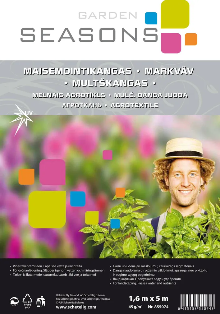 MULTŠKATE GARDEN SEASONS 1,6X5M, 45G/M2