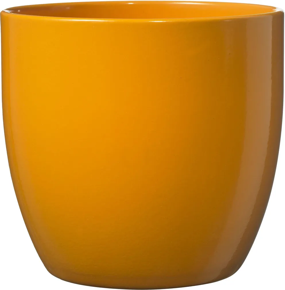 LILLEPOTIÜMBRIS SOENDGEN KERAMIK BASEL FULL COLOR Ø14CM ORANŽ