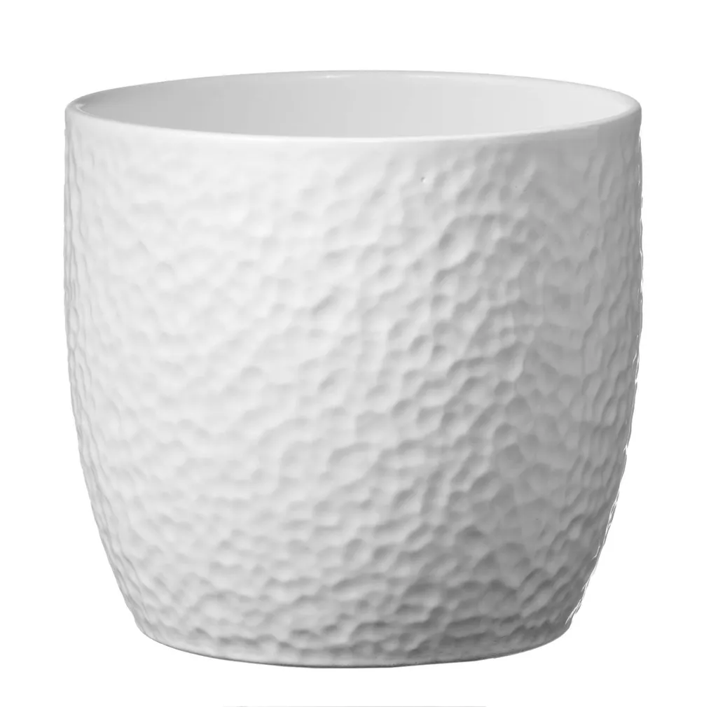 LILLEPOTIÜMBRIS BOSTON 16CM VALGE