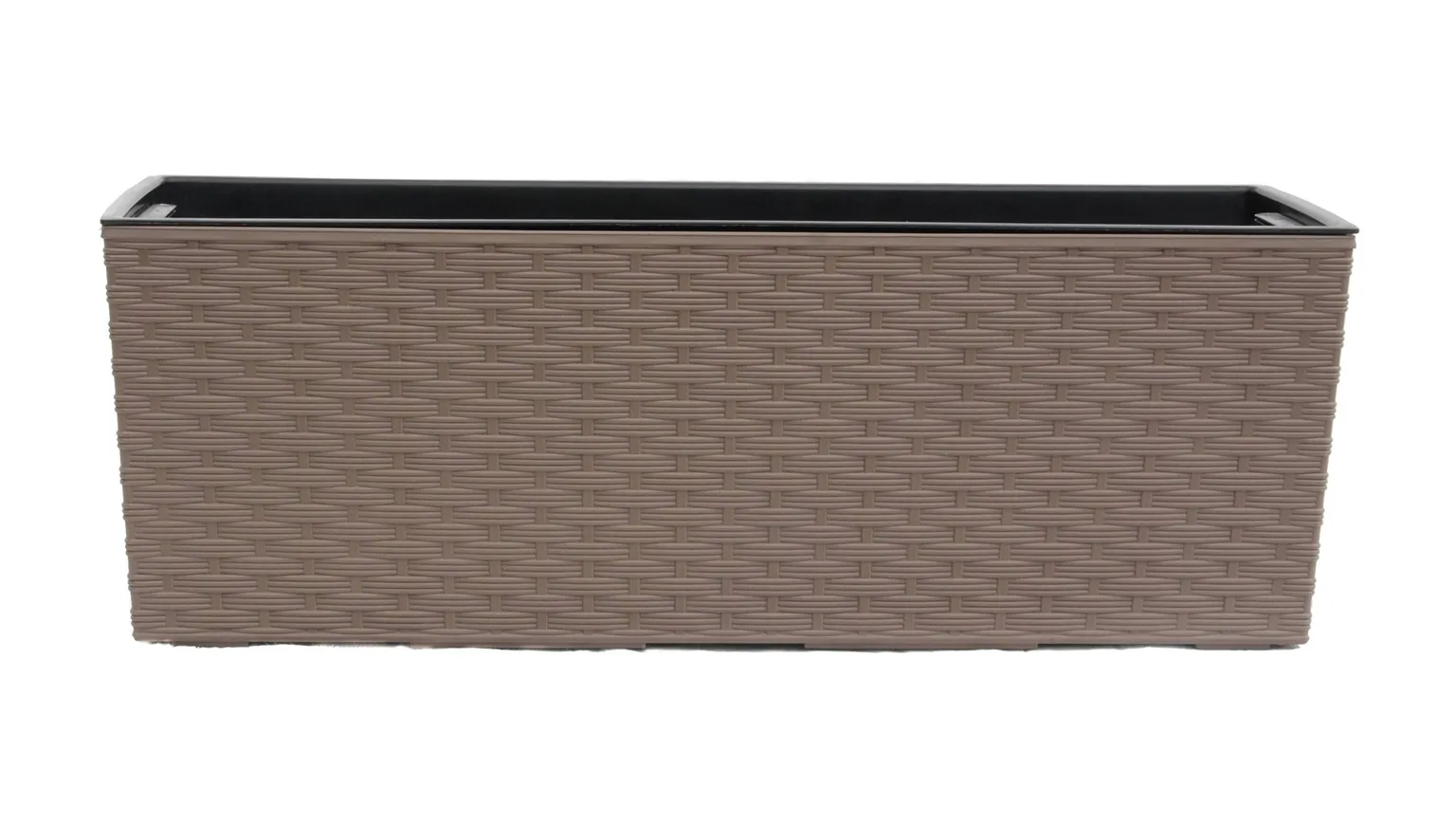 LILLEKAST BEGONIA RATTAN 19X56X19,5CM PRUUNIKAS-HALL PLASTIK
