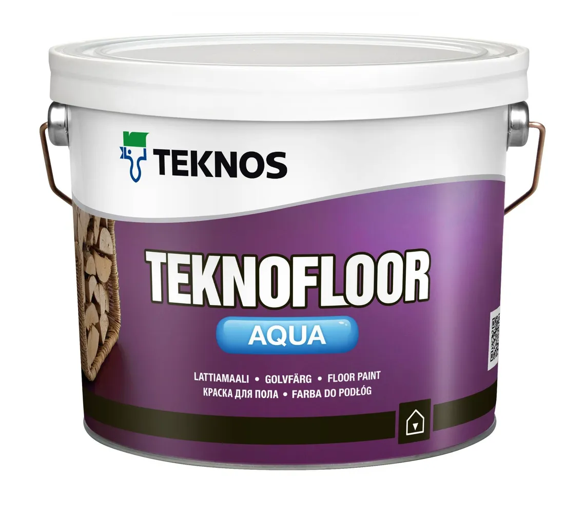PÕRANDAVÄRV TEKNOFLOOR AQUA 2,7L HALL
