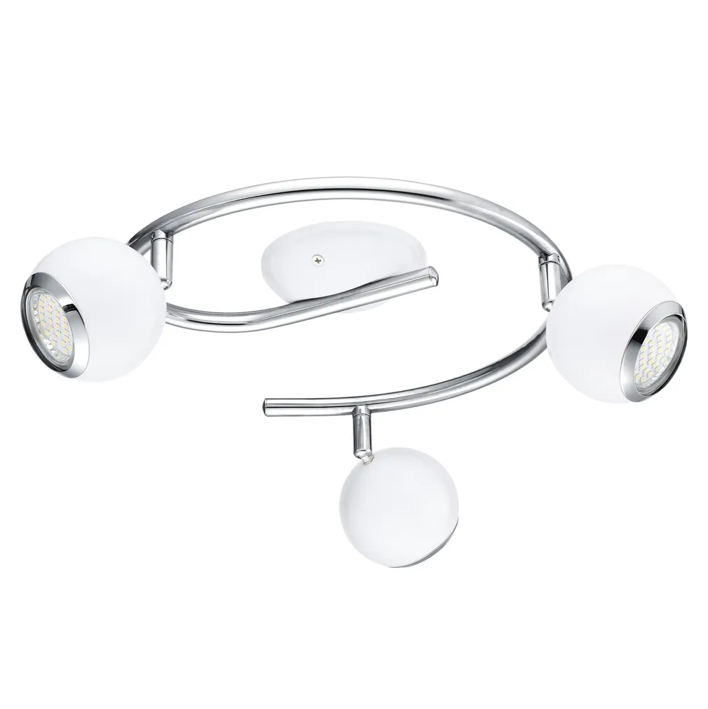 KOHTVALGUSTI BIMEDA LED 3X3W GU10 VALGE 600LM EGLO