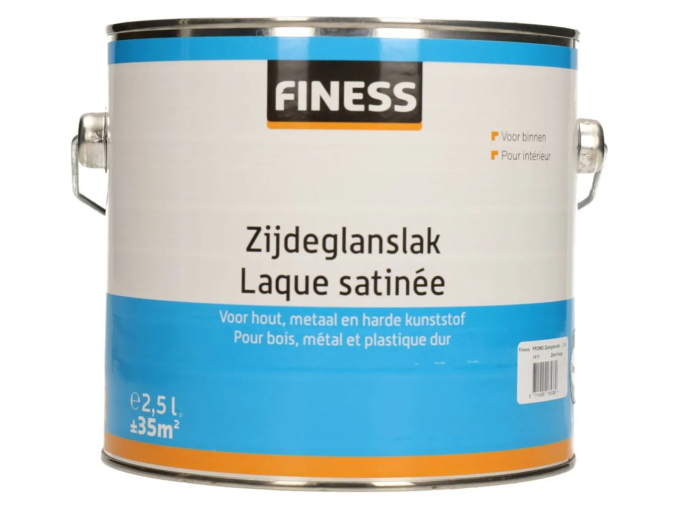 UNIVERSAALVÄRV FINESS PR 2,5L ELEVANDILUU (1411) SIIDJASMATT