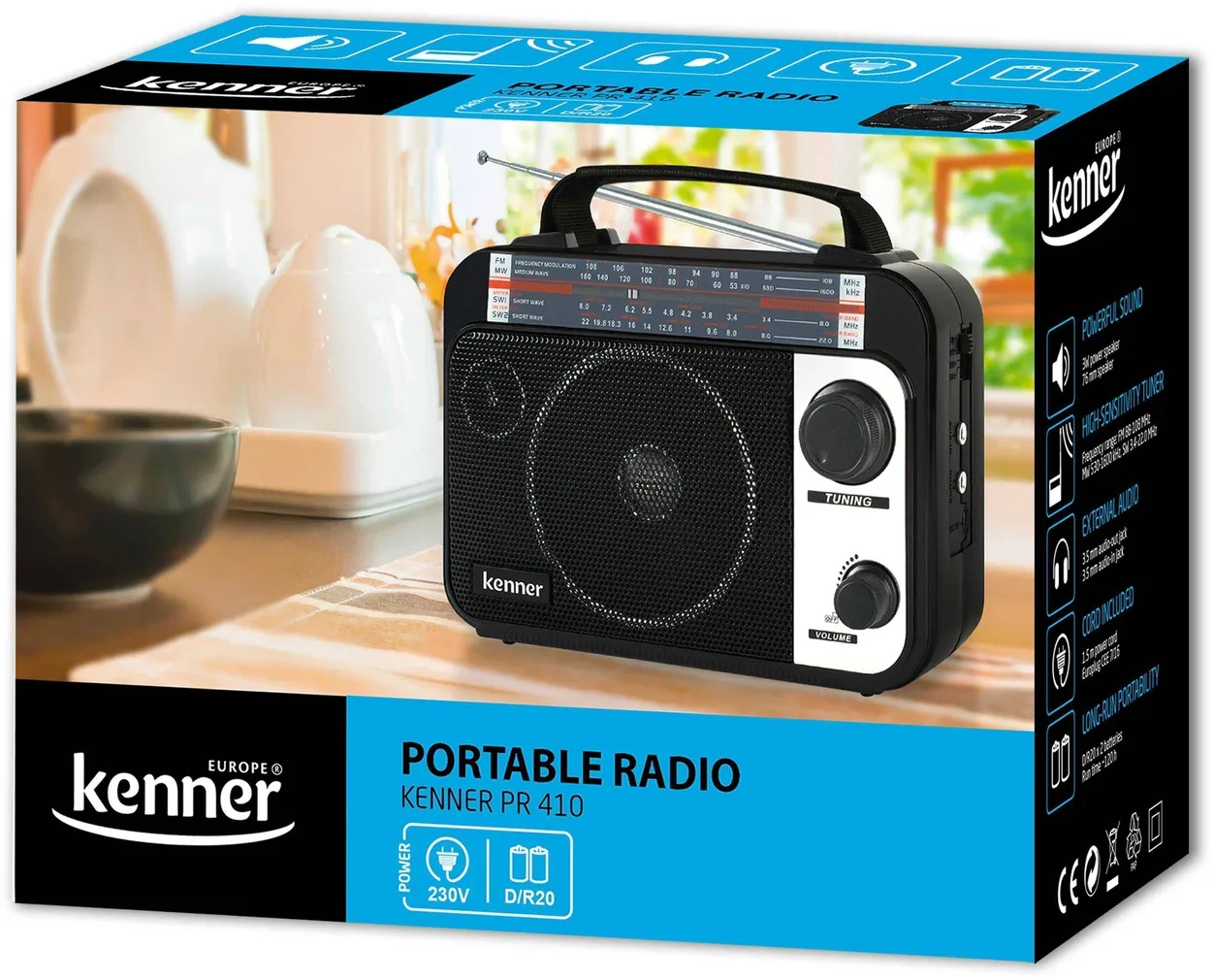 FM RAADIO KENNER KPR410