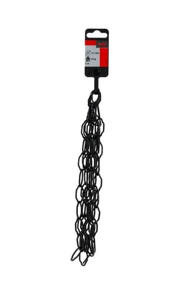 DEKORATIIVKETT, MUST, 2,2X14,0X26, 2M