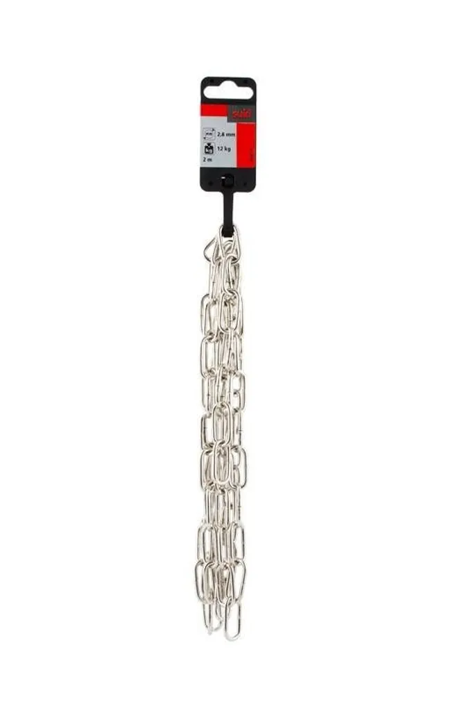 DEKORATIIVKETT, NIKELDATUD, 2,8X13,6X24,0MM, 2M