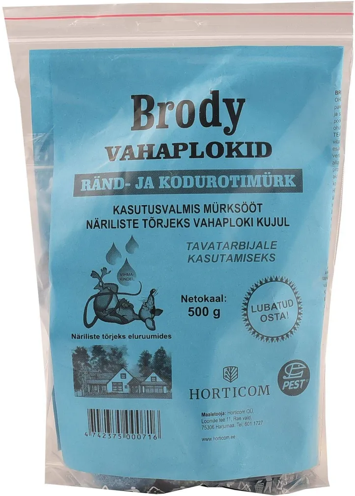 ROTIMÜRK BRODY VAHAPLOKID 500G